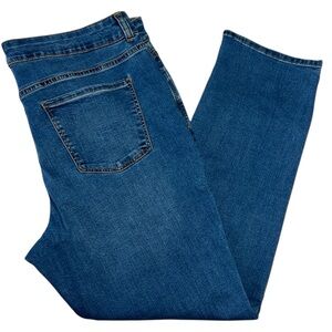 Talbots Simply Flattering High Waist Comfort Blue Jeans. Size 16 Petite